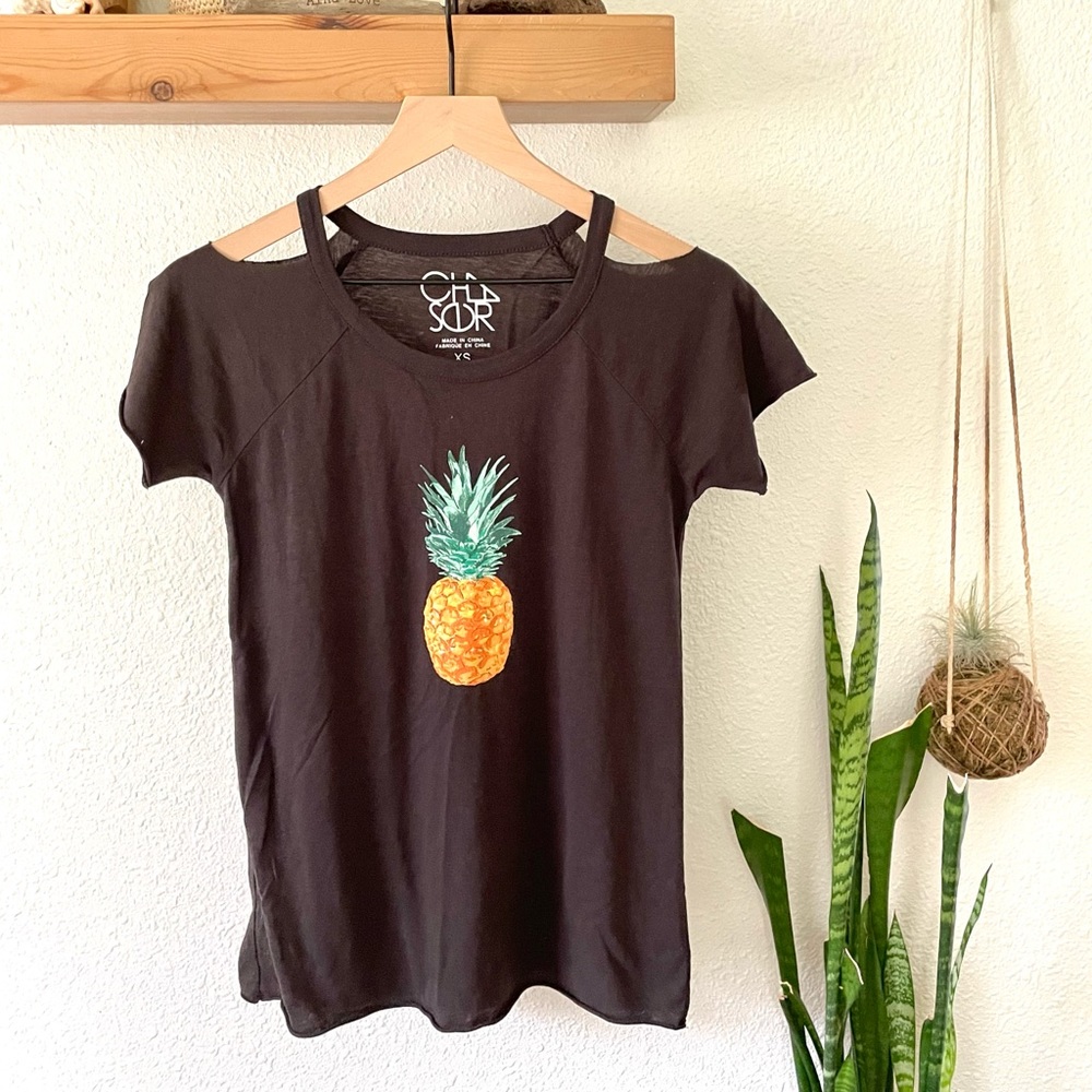 Chaser Pineapple destroyed t-shirt